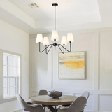 Aven Vista Fabric Chandelier, detail view 12