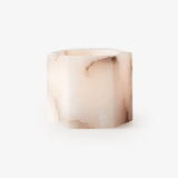 Rora Halo Alabaster Candle Holder by Maison Velume