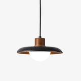 Isla Halo Stone Pendant Light by Maison Velume