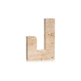 Riven Echo Travertine Candle Holder, detail view 18
