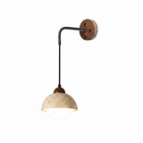 Sable Mist Travertine Wall Light, detail view 13