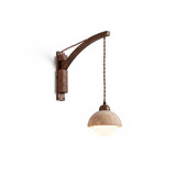 Sable Mist Travertine Wall Light, detail view 17