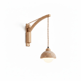 Sable Mist Travertine Wall Light, detail view 18