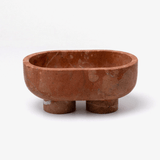Oriel Oak Marble Decorative Object