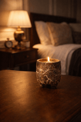 Celine Cove Marble Candle Holder, detail view 12