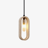 Briar Vale Travertine Pendant Light by Maison Velume