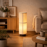 Luma Flint Wood Floor Lamp, detail view 2