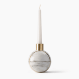 Auria Stone Marble Candle Holder, detail view 6