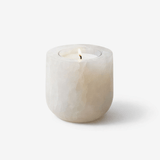 Niven Cedar Travertine Candle Holder