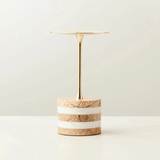 Lucen Reed Marble Candle Holder, detail view 6