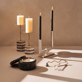 Lucen Reed Marble Candle Holder, detail view 7