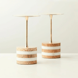 Lucen Reed Marble Candle Holder, detail view 9