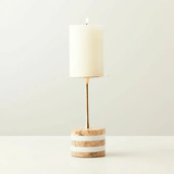 Lucen Reed Marble Candle Holder, detail view 11