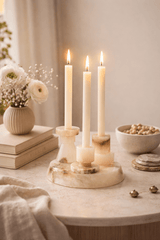 Calia Glow Marble Candle Holder, detail view 3
