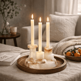 Calia Glow Marble Candle Holder, detail view 6