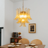 Corin Halo Glass Chandelier, detail view 7