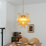 Corin Halo Glass Chandelier, detail view 8