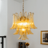 Corin Halo Glass Chandelier, detail view 10