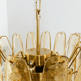 Corin Halo Glass Chandelier, detail view 13