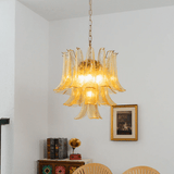 Corin Halo Glass Chandelier, detail view 17
