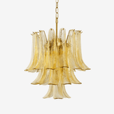 Corin Halo Glass Chandelier, detail view 20