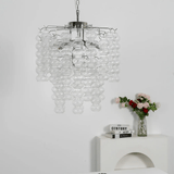 Nella Halo Glass Chandelier, detail view 5