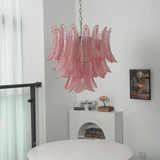 Aster Juniper Glass Chandelier, detail view 4