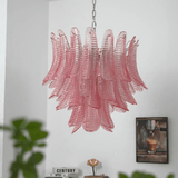 Aster Juniper Glass Chandelier, detail view 6