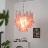 Aster Juniper Glass Chandelier, detail view 2