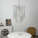 Elara Prism Glass Chandelier, detail view 3