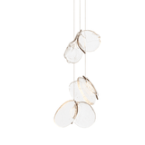 Orla Opal Glass Chandelier, detail view 12