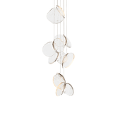 Orla Opal Glass Chandelier, detail view 18