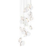 Orla Opal Glass Chandelier, detail view 19
