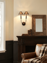 Oriel Cove Fabric Wall Light, detail view 2