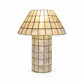 Orla Frost Metal Table Lamp, detail view 5