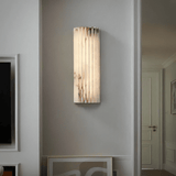 Amara Willow Alabaster Wall Light, detail view 10