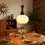 Wren Bay Glass Pendant Light, detail view 5