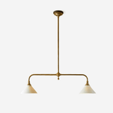 Maren Noir Brass Chandelier, detail view 41