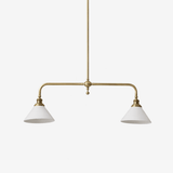 Maren Noir Brass Chandelier