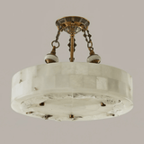 Alden Echo Alabaster Chandelier, detail view 10