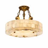 Alden Echo Alabaster Chandelier, detail view 14