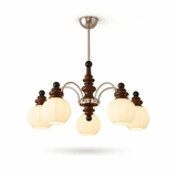Zella Cloud Glass Chandelier, detail view 8