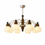 Zella Cloud Glass Chandelier, detail view 12