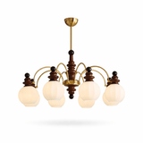 Zella Cloud Glass Chandelier, detail view 20