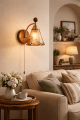 Liora Reed Glass Wall Light, detail view 15
