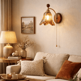 Liora Reed Glass Wall Light, detail view 2