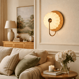 Nella Loft Wood Wall Light, detail view 2