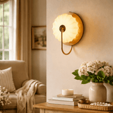 Nella Loft Wood Wall Light, detail view 3