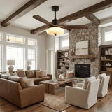 Jora Meadow Wood Ceiling Fan, detail view 4