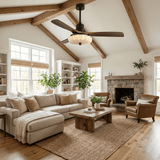 Jora Meadow Wood Ceiling Fan, detail view 5